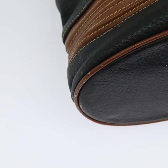 Authentic GUCCI Shoulder Bag Leather Black - Picture 8 of 16